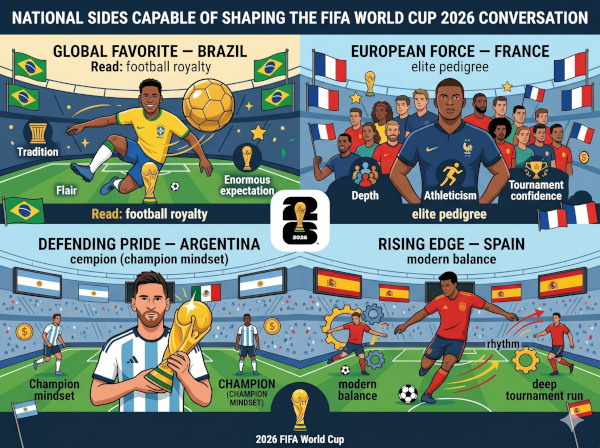Football World Cup 2026 stories, rivalries and breakout narratives