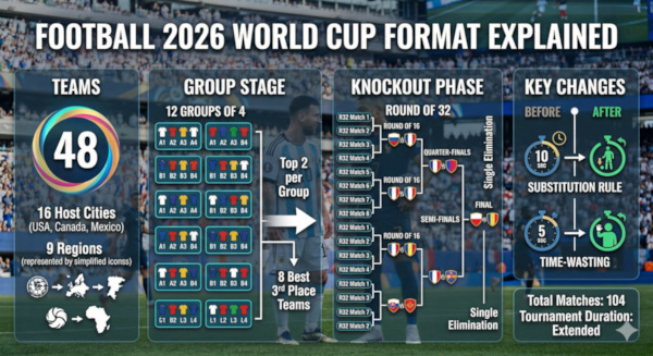 Football World Cup 2026 format explained